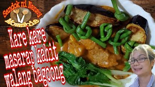 How to cook Kare kare masarap kahit walang bagoong