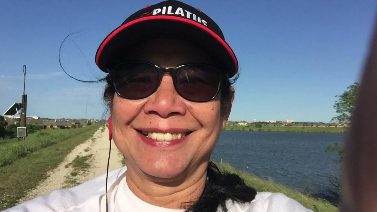 Morning walk in Paloma lake community, 2021