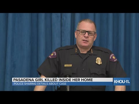 Pasadena police share details about 11-year-old sexually assaulted, strangled inside her home