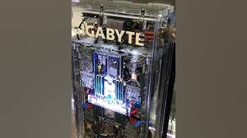 Two-Phase Liquid Immersion Cooling by Gigabyte at CES2019