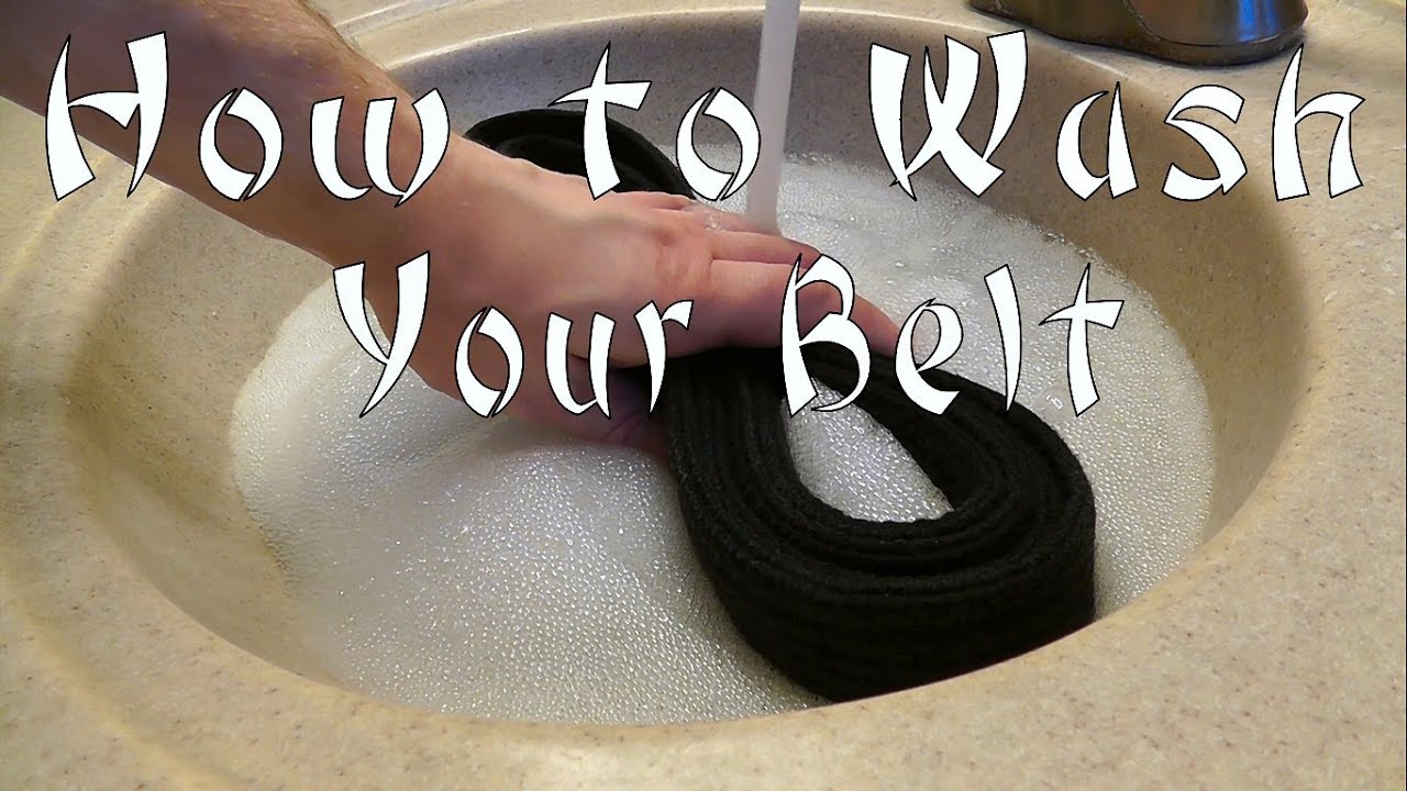 How To Wash Your Karate Obi (Belt)