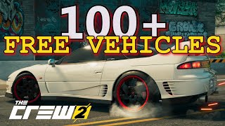 The Crew 2: Free vehicles