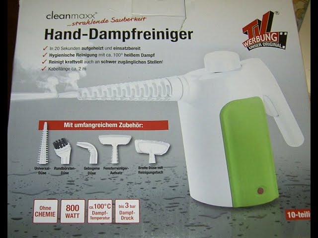 HAND-DAMPFREINIGER SilverCrest SDR 1050 D1 LIDL GERMANY DEUTSCHLAND -  YouTube