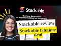 Stackable lifetime deal $59 on Appsumo - 90% off Stackable