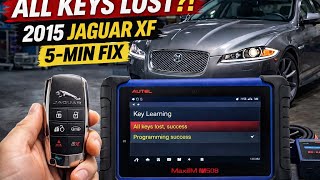 2015 Jaguar XF All Keys Lost? Fast Key Programming Fix