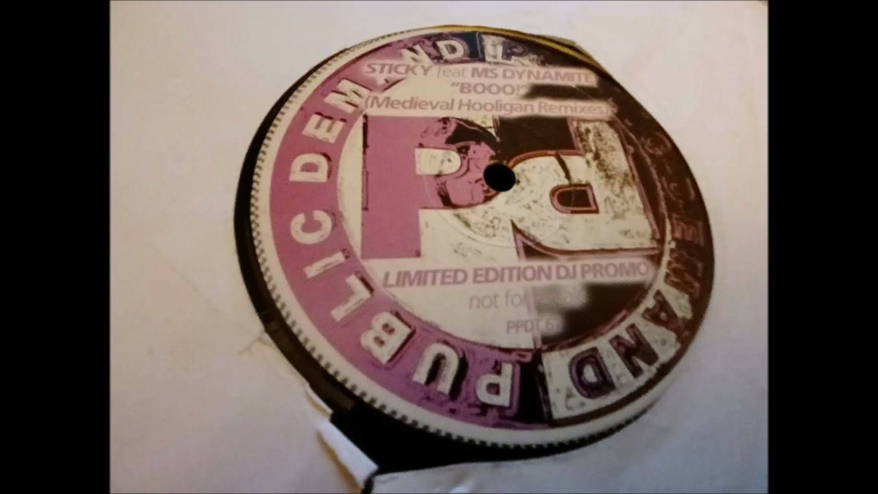 Sticky Feat Ms Dynamite - Booo! (Medieval Hooligan Dub Mix)