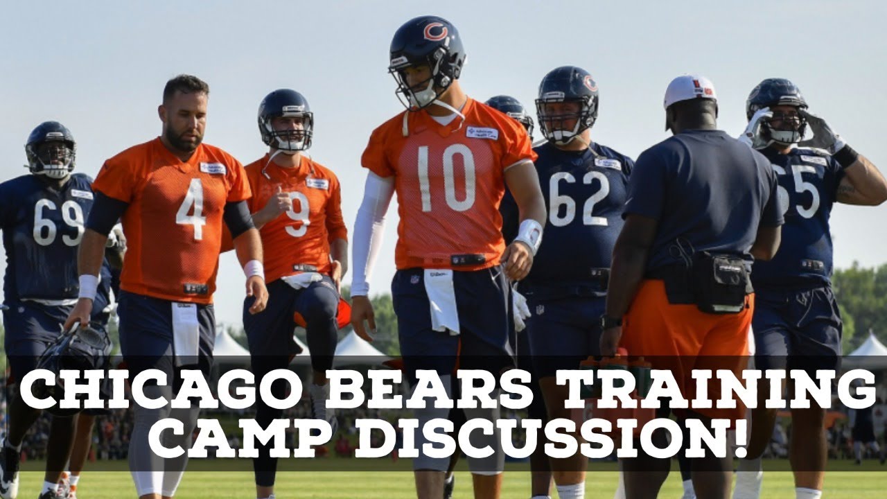 Chicago Bears Training Camp STARTS TODAY! LIVE DISCUSSION! Q&A! YouTube