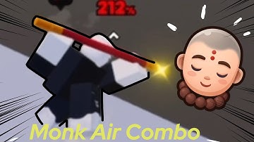 Project Smash Monk’s Air Combo (Montage) #projectsmash  #roblox