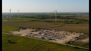 Prairie Queen Wind Farm Construction