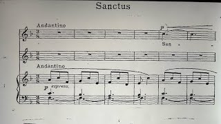 Sanctus y Benedictus “Stella Matutina” acompañamiento