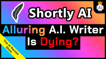 Shortly AI (an ACTUAL GPT-3 writer) is dying? | The A.I. Review Show | Ep 14