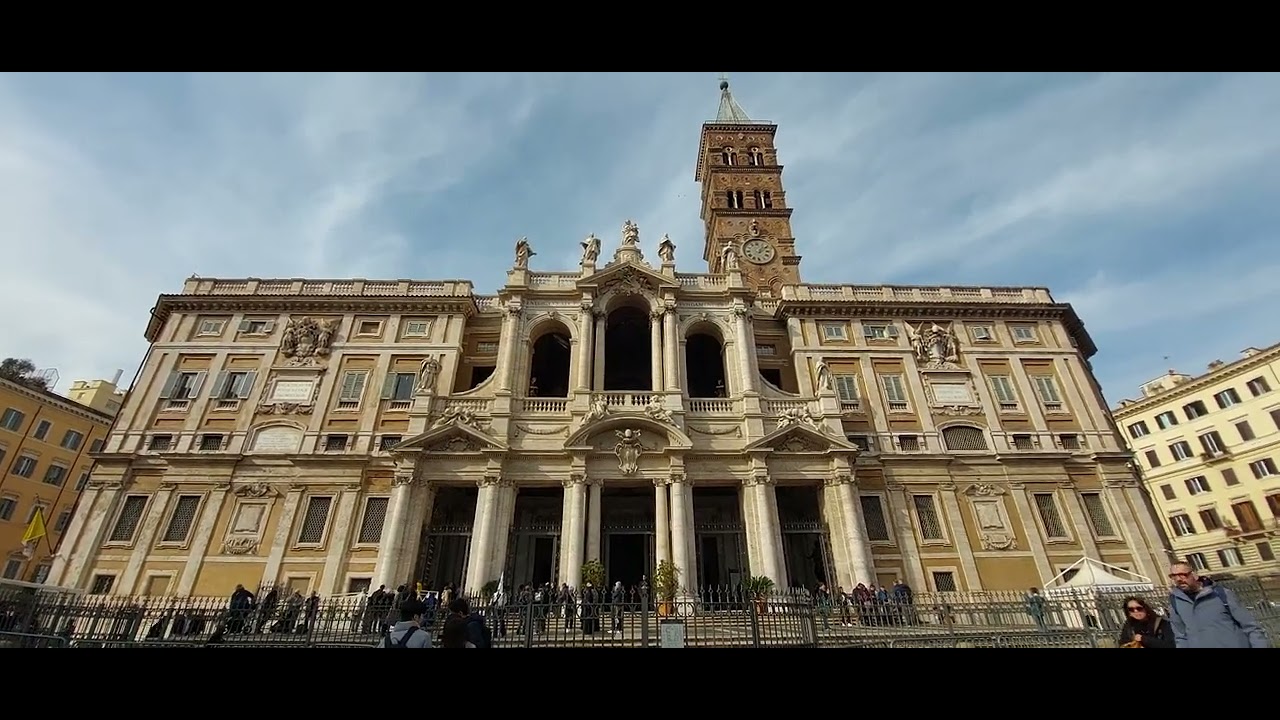 Rome,VATICAN  : Basilica of Saint Mary Major (Santa Maria Maggiore). JUBILEE 2025. February, 2025