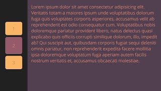 Vertical Navigation Bar - HTML/CSS