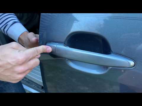 How To Replace 2007 Toyato Sienna Exterior Read Door Handle?