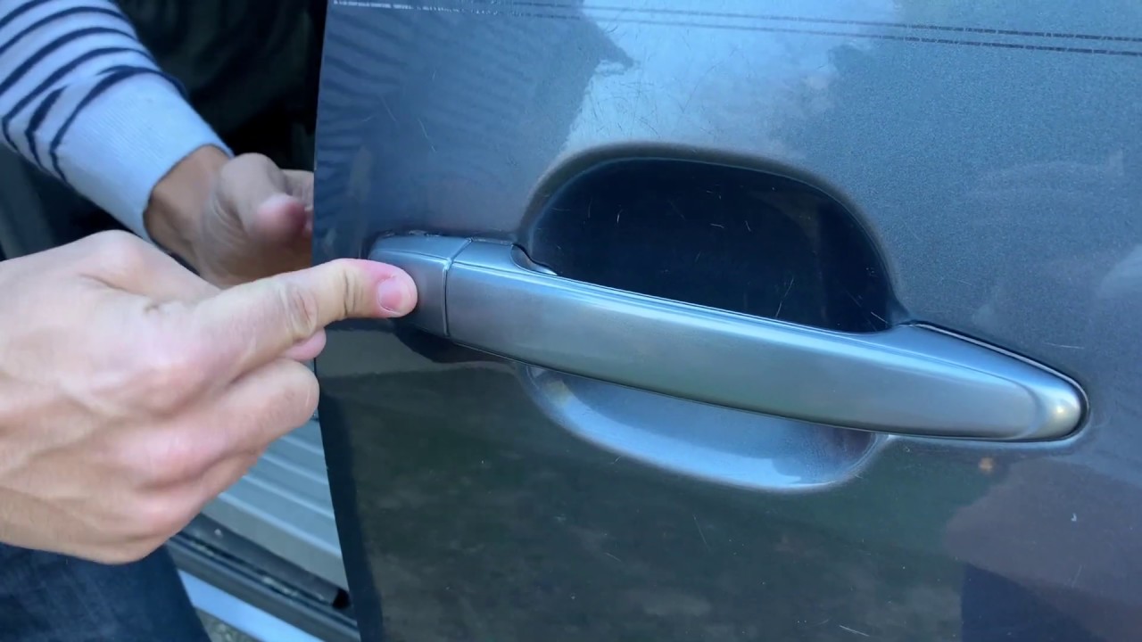 How to Replace a Toyota Sienna Door Handle: 2004-2010 - YouTube