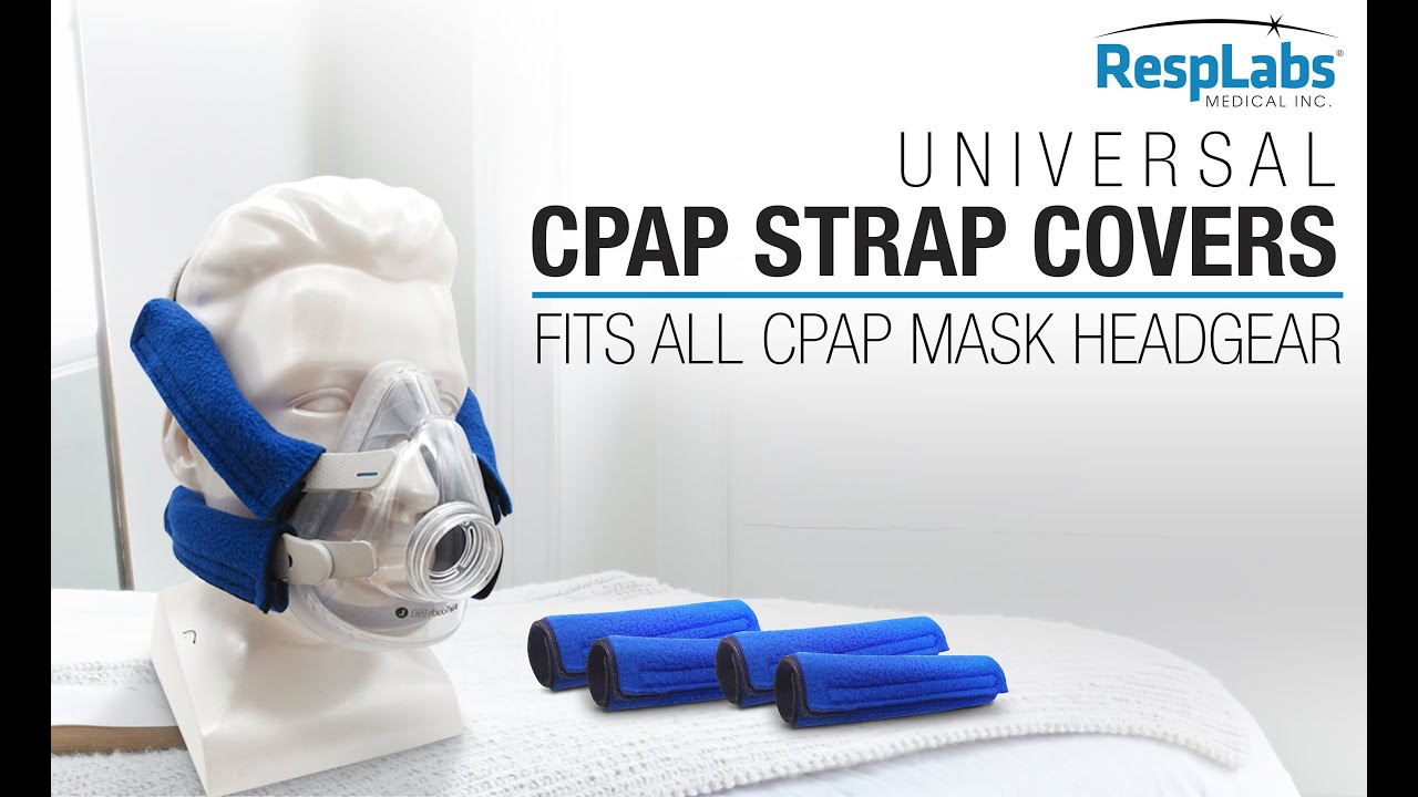 RespLabs CPAP Strap Covers For a More Comfortable Sleep and CPAP