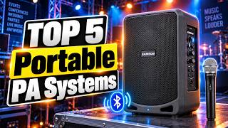 Portable PA System Reviews – Top Picks for Crystal Clear Sound
