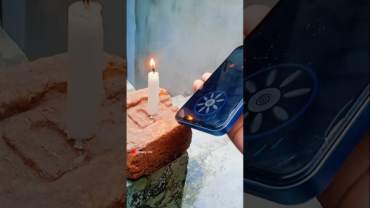 Testing The Candle Blower App 😱🔥📱 