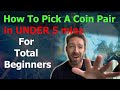 Bitsgap Bot Trading: How to pick coin pairs in under 5 mins