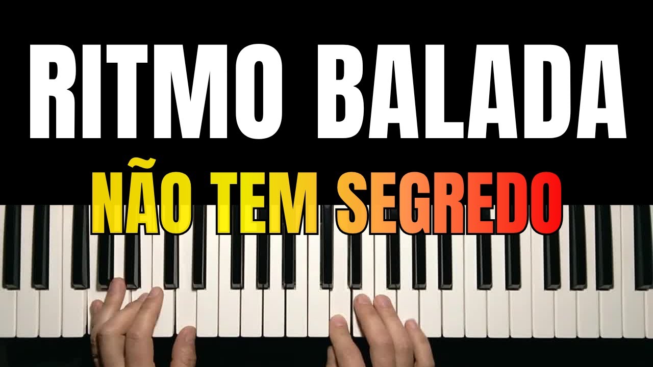 Ritmo de Balada – O Ritmo Mais Bonito e Usado por Todos os Tecladistas!