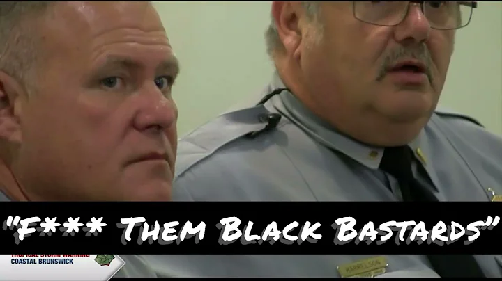 Sheriff- Im sick of these Black Bastards, F*** Them