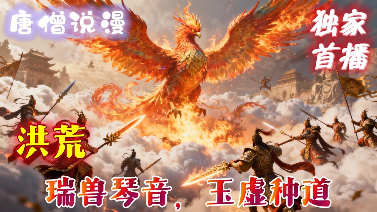 《洪荒：瑞獸琴音，玉虛种道》洪荒之中，巫妖争霸，封神伐罪，西游西行，量劫迭起，众生皆为棋子，大道争锋血染苍冥