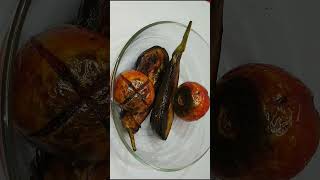 Download Lagu tamatar baingan ki bharta, baingan tamatar ki chokha #viral #food #recipe #recipe #cooking MP3