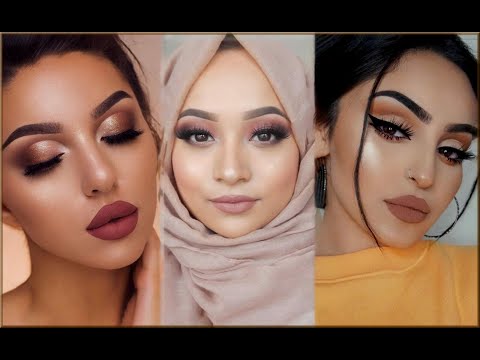 Beautiful trendy make up look _ you should watch