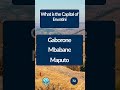 Guess all 195 Capital Cities of the World - Ultimate General Knowledge 🌍 ✨#10