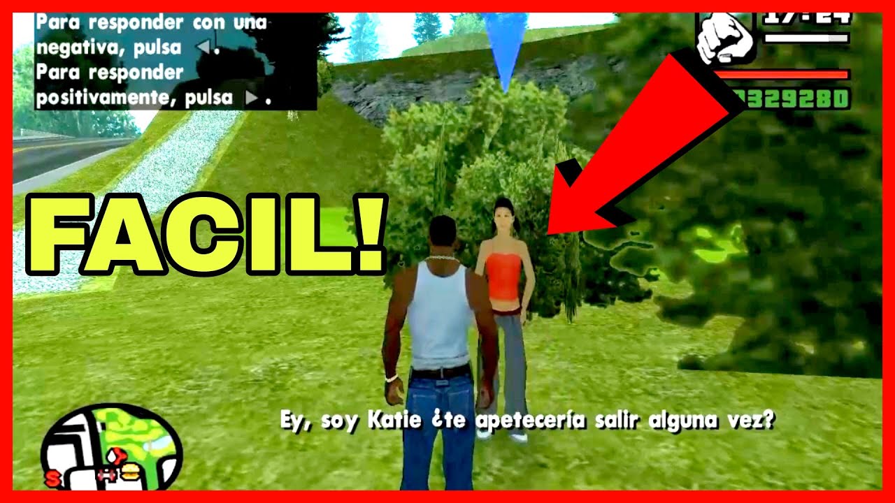 CONSEGUIR NOVIA al PRINCIPIO/INICIO del juego en GTA San Andreas