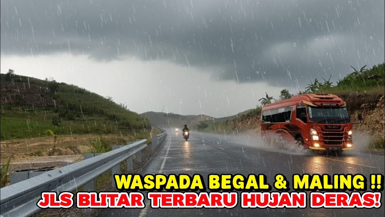 JLS BLITAR Terbaru sudah tembus 100% Kondisi Terkini WASPADA B3GAL & M4ling Pulangnya Hujan Deras
