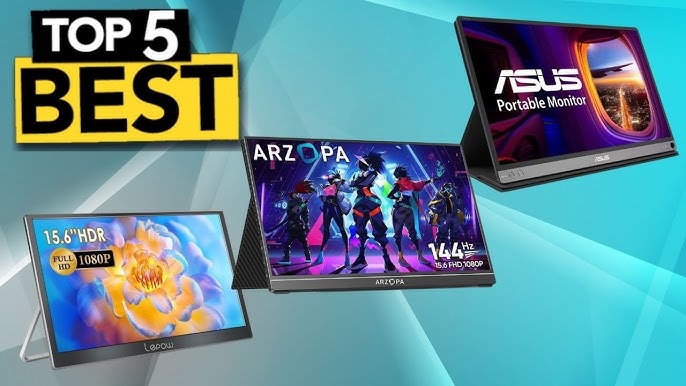 Top 5 Portable Monitors for Work And Play  