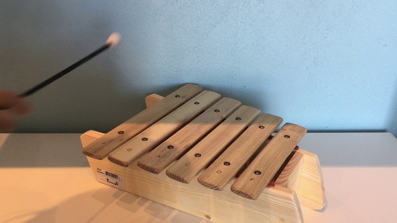 Køller til xylofon og marimba Mallets for xylophone and marimba - YouTube