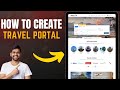 Build Travel Booking Website in 5 Minutes (Step-by-Step)