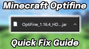 How to Fix Optifine Not Opening After Download For Minecraft (All Versions)