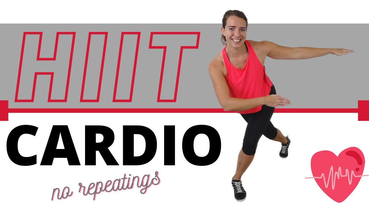 Low Impact HIIT Workout – 30 Minute Fat Burning Cardio HIIT Exercises without Jumping – No Repeating
