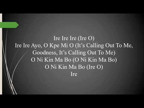 Adekunle Gold - Ire (Goodness) Lyrics