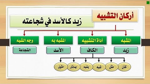 اركان التشبيه | اقسام التشبيه | البلاغة الواضحة |MA