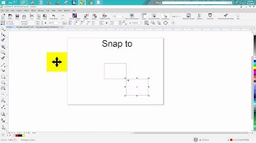 Corel Draw Tips & Tricks Snap to Page, Object and Guidelines