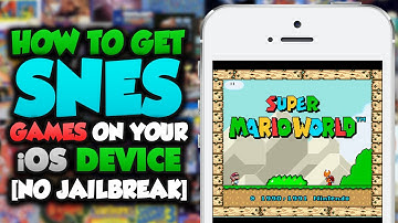 MeSNEmu: How To Get SNES Games on your iOS Device! (NO COMPUTER) (NO JAILBREAK)