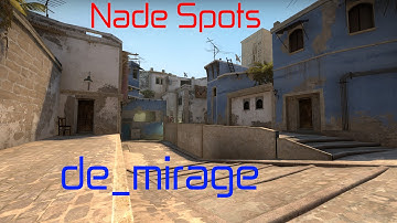 Nade Spots: Mirage
