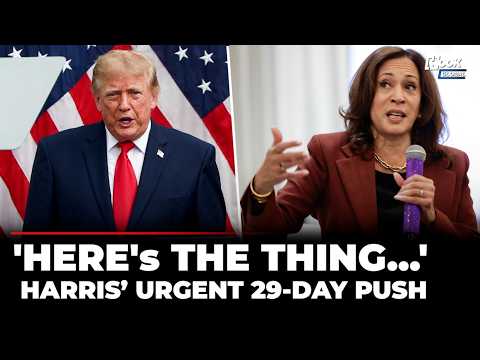 'Most Corrupt...': Harris Fires Shots At Trump Administration, Then Makes 29-Day Push | Midterms