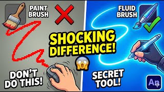 Adobe Animate Tutorial Ep 3: Paint Brush vs. Fluid Brush Explained