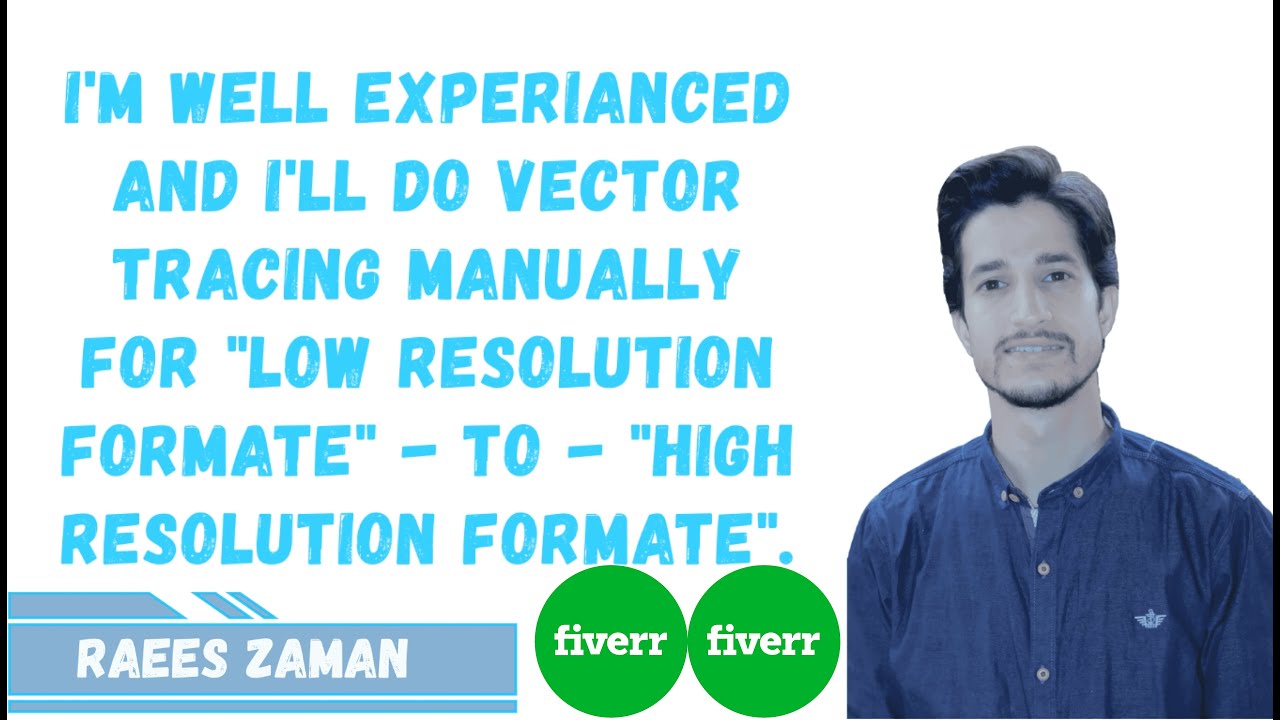 Vector Tracing | Fiver Gig Animated Video | | Graphic Designing - YouTube