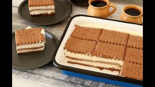 עוגת ביסקוויטים גבינה מופחתת קלוריות
