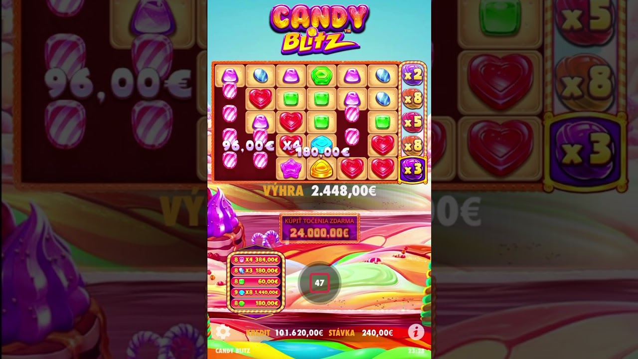 Candy Blitz 💰 Max bet - 100 Turbospins