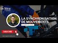 La synchronisation des mouvements  in situ experts hydrauliciens