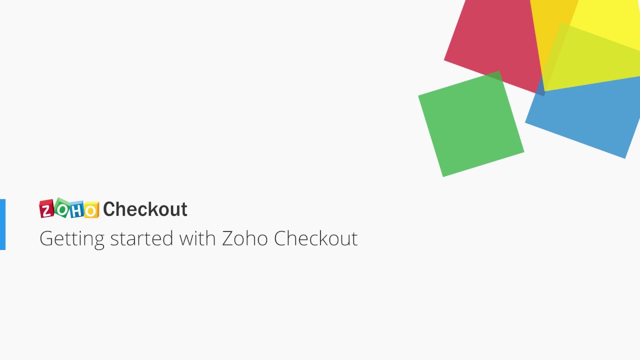 Zoho Checkout Overview