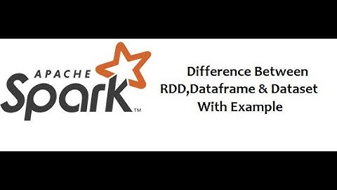 Apache Spark Difference Between RDD,Dataframe & Dataset with syntax