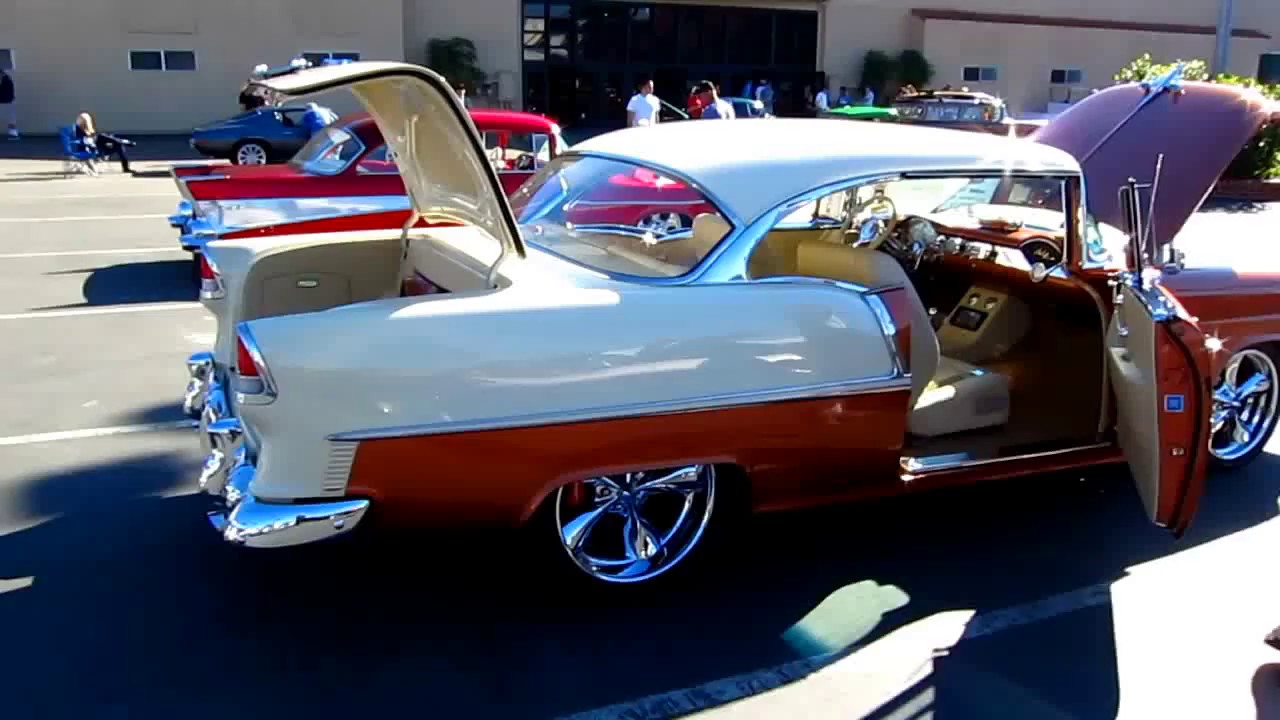 Awesome 55 Chevy 2 Dr Hardtop W A Cool New Interior